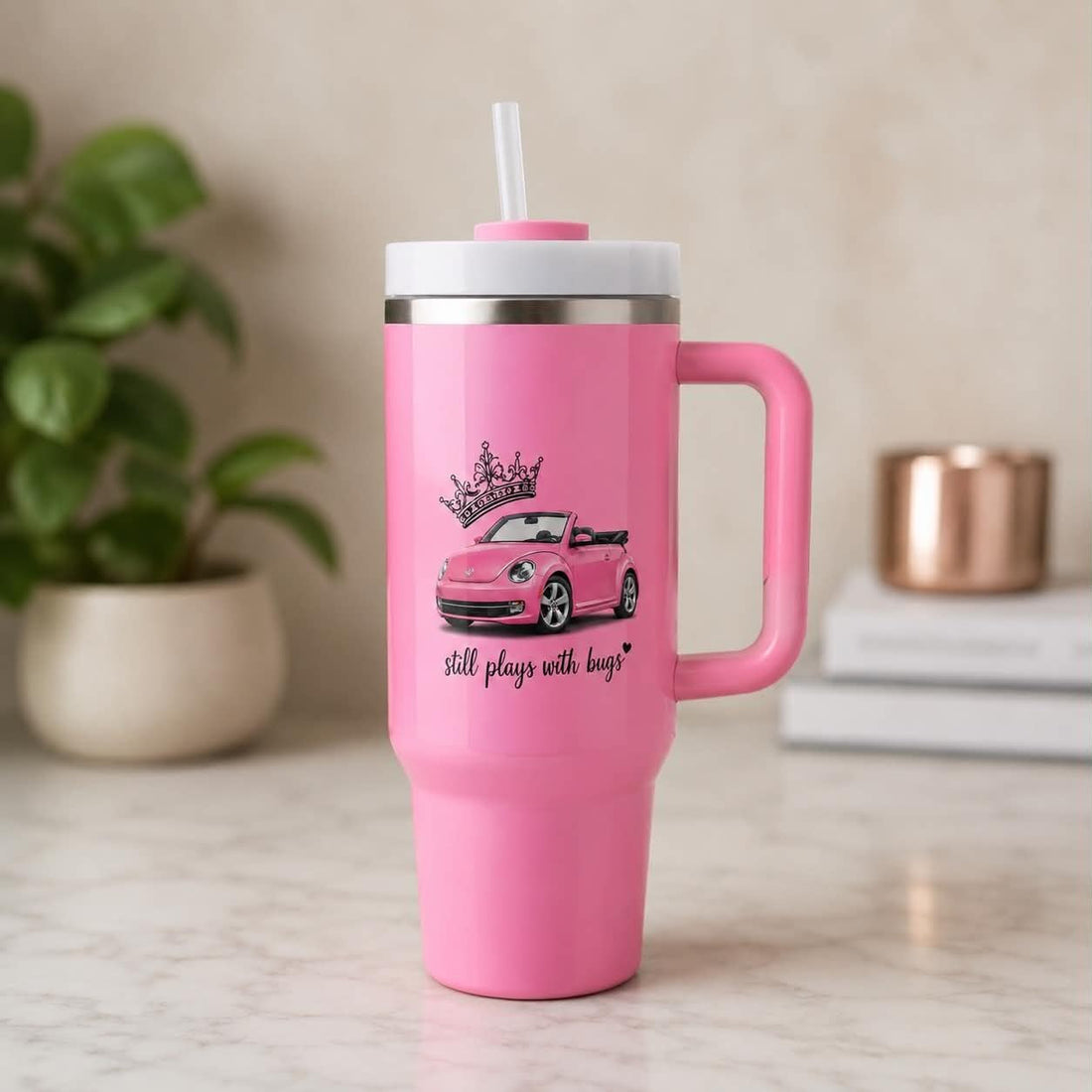Still Plays With Bugs Tumbler