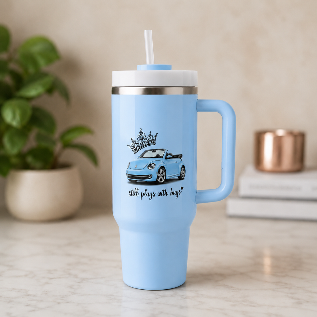 Still Plays With Bugs Tumbler