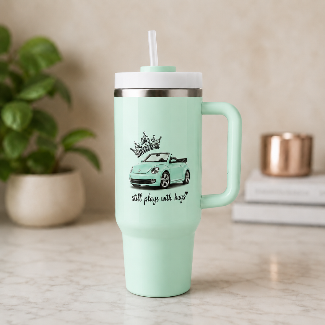 Still Plays With Bugs Tumbler